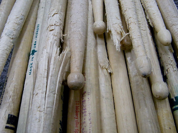drumsticks upcycle